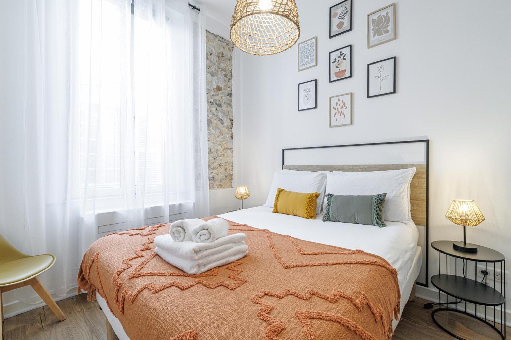 דירות Old Town Antibes Superb New Flat, For 3, Ac, Wi-Fi מראה חיצוני תמונה